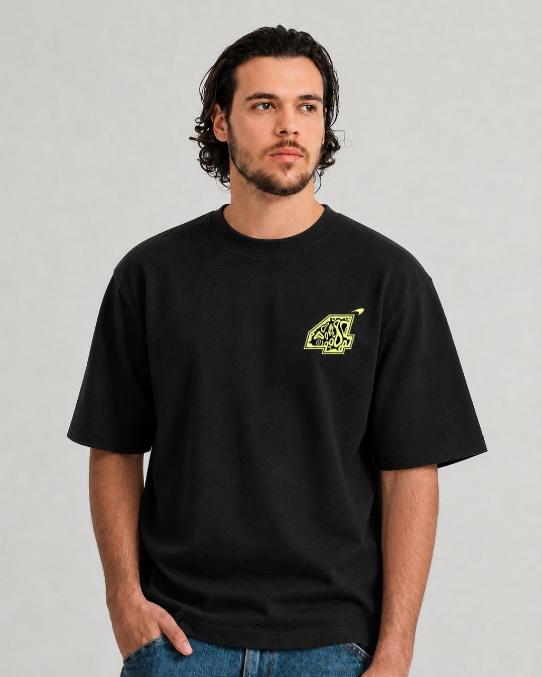 Camiseta Oversized Helmet Lando Norris