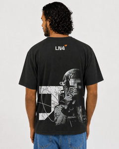 Camiseta Oversized Lando Norris Coleção Faces
