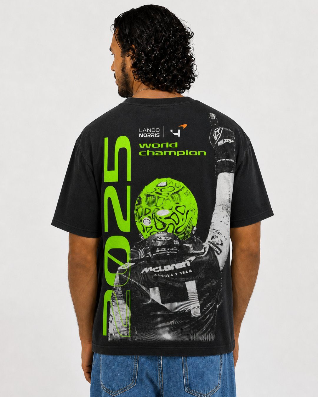 Camiseta Oversized Lando Norris WDC25 - 2