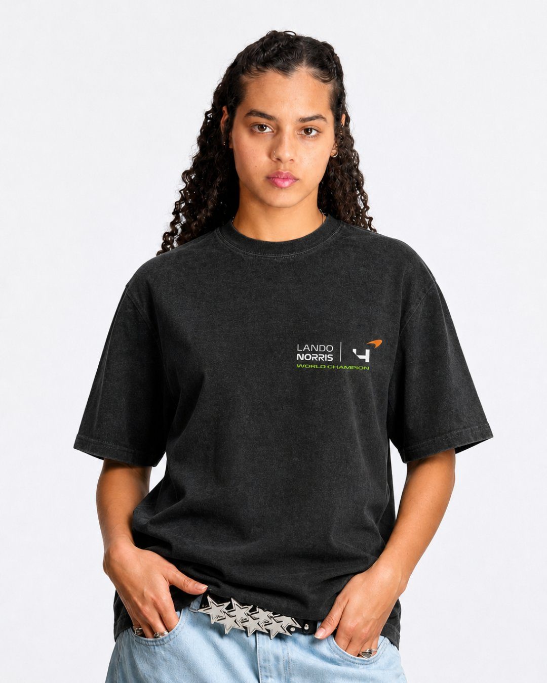 Camiseta Oversized Lando Norris WDC25 - 2