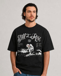 Camiseta Oversized Lewis Hamilton Mercedes 2018 Algodão