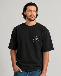 Camiseta Oversized Lewis Hamilton Neon Helmet