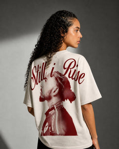 Camiseta Oversized Lewis Hamilton Still i Rise Off White 2025
