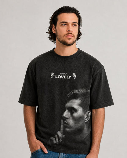 Camiseta Oversized Max Verstappen Absolute Cinema - Coleção Comic