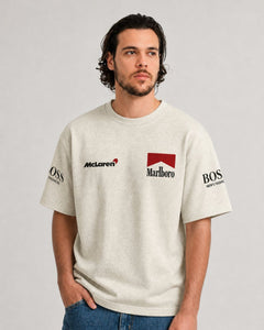 Camiseta Oversized McLaren Marlboro - Coleção Wide