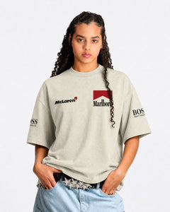 Camiseta Oversized McLaren Marlboro - Coleção Wide