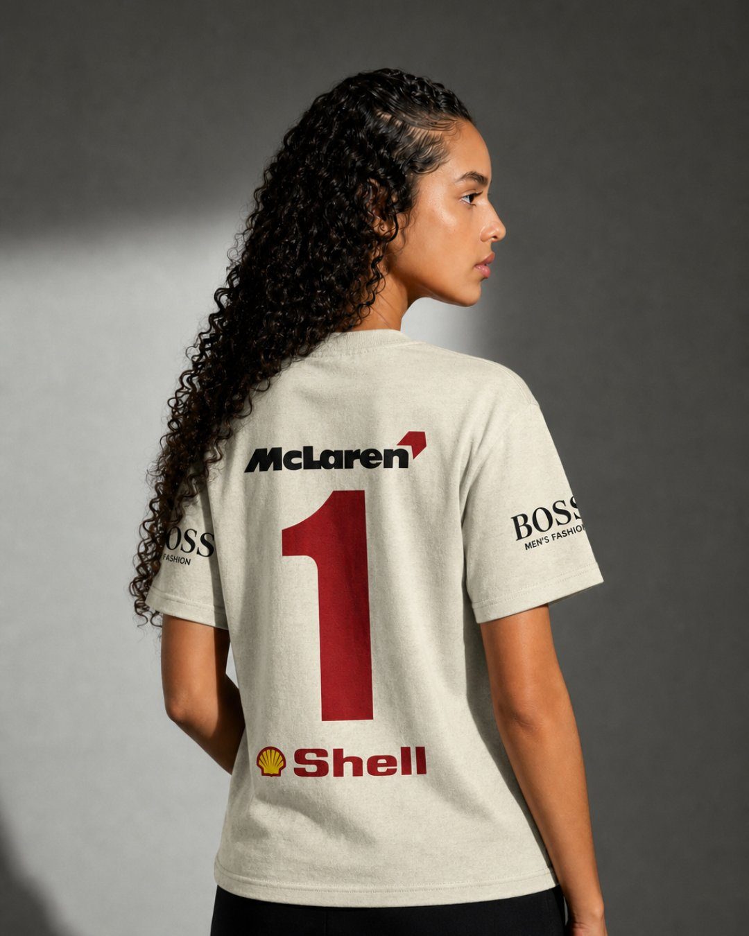 Camiseta Oversized McLaren Marlboro - Coleção Wide