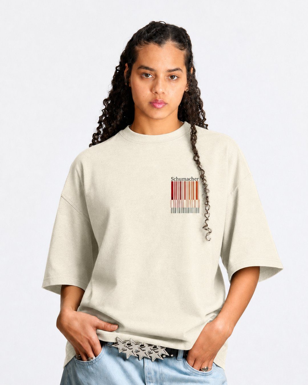 Camiseta Oversized Schumacher Marlboro