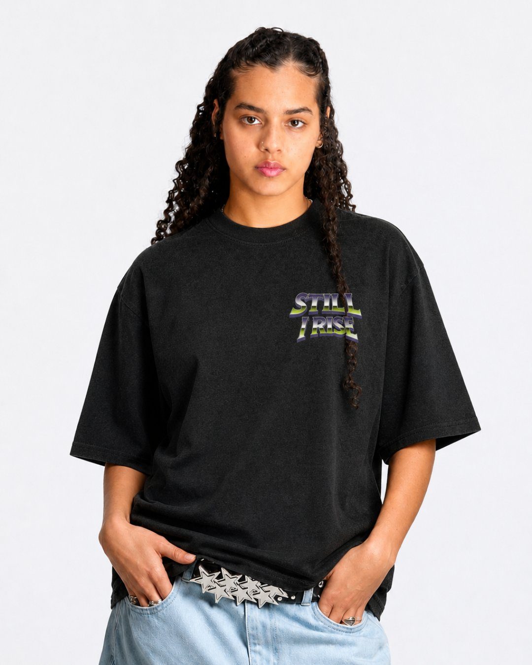 Camiseta Oversized Still I Rise Cap