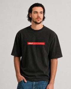 Camiseta Oversized Verstappen Leon Coleção Censored - Preta