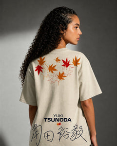 Camiseta Oversized Yuki Tsunoda GP Canada Off White Card