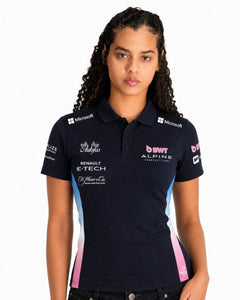 Camiseta Polo Alpine Equipe Azul Marinho 2025