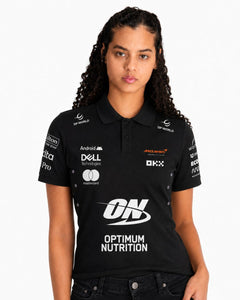 Camiseta Polo Mclaren Equipe Preto 2025