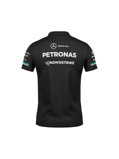 Camiseta Polo Mercedes Equipe Preto 2025