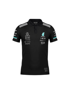 Camiseta Polo Mercedes Kimi Antonelli Preto 2025