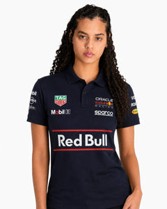 Camiseta Polo Red Bull Equipe Azul Marinho 2025