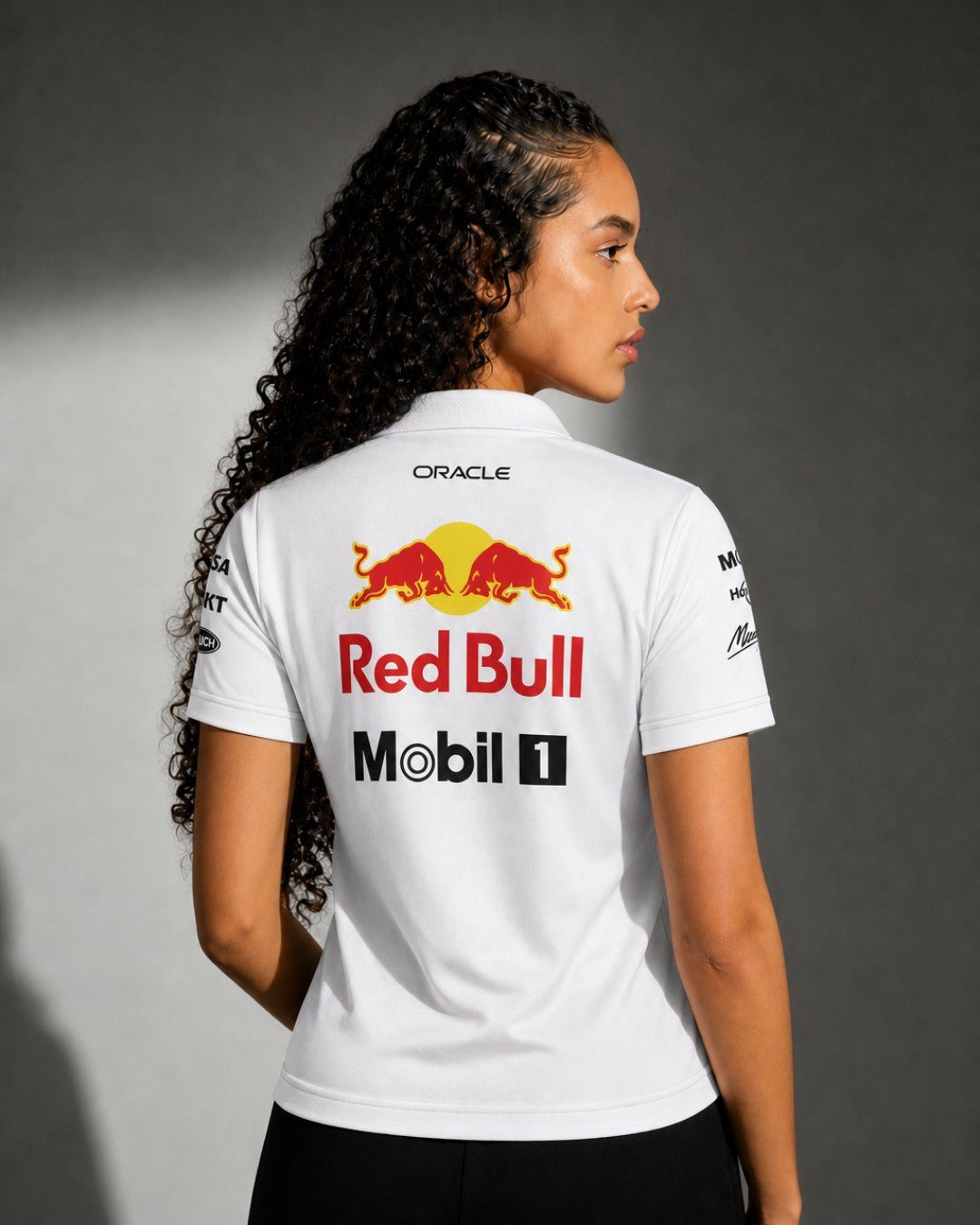 Camiseta Polo Red Bull Racing Edição Especial Japão 2025