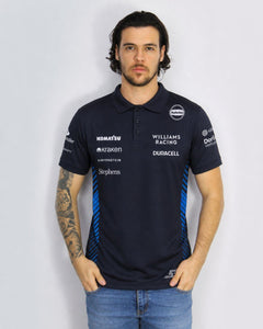 Camiseta Polo Williams Carlos Sainz Azul Marinho 2025