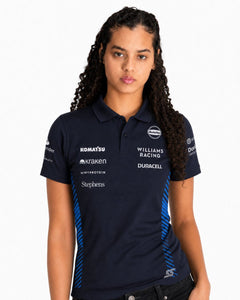 Camiseta Polo Williams Carlos Sainz Azul Marinho 2025