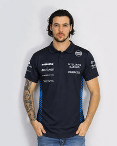 Camiseta Polo Williams Equipe Azul Marinho 2025