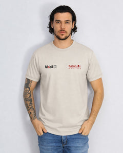 Camiseta Red Bull Turquia 2021 Off White Algodão