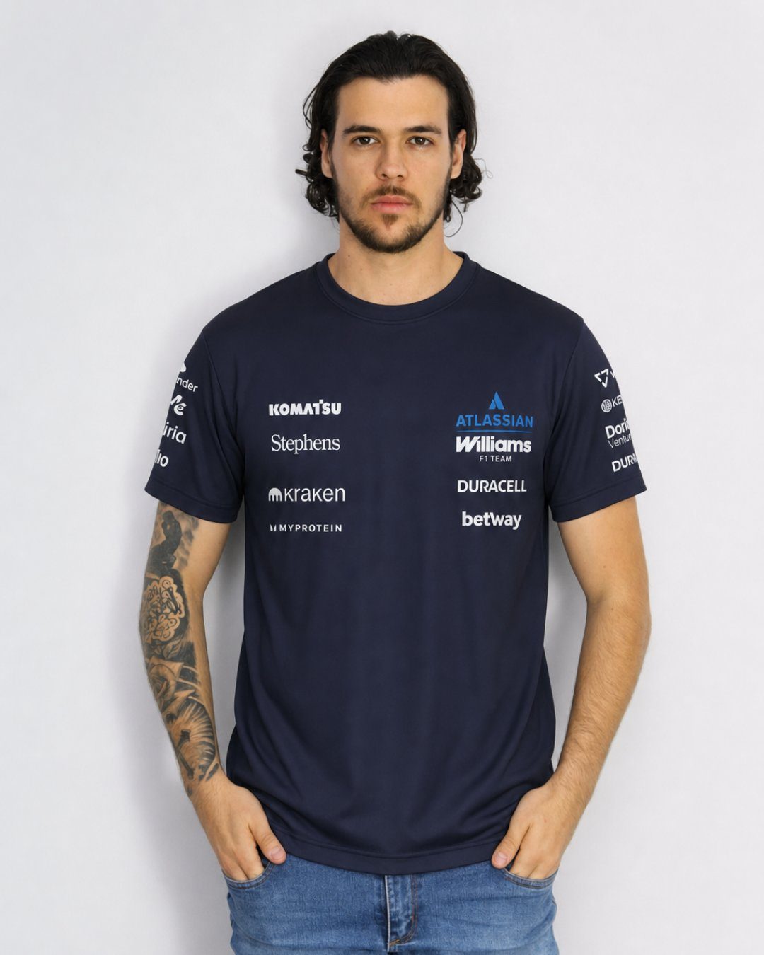 Camiseta Williams Team 2026 Algodão