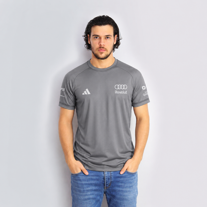 Camiseta Dryfit Audi Bortoleto 2026 Cinza