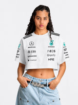 Cropped F1 Mercedes AMG Petronas 2026 Branco