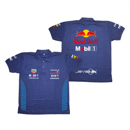 Camisa Polo Red Bull Racing 2024 Azul Marinho