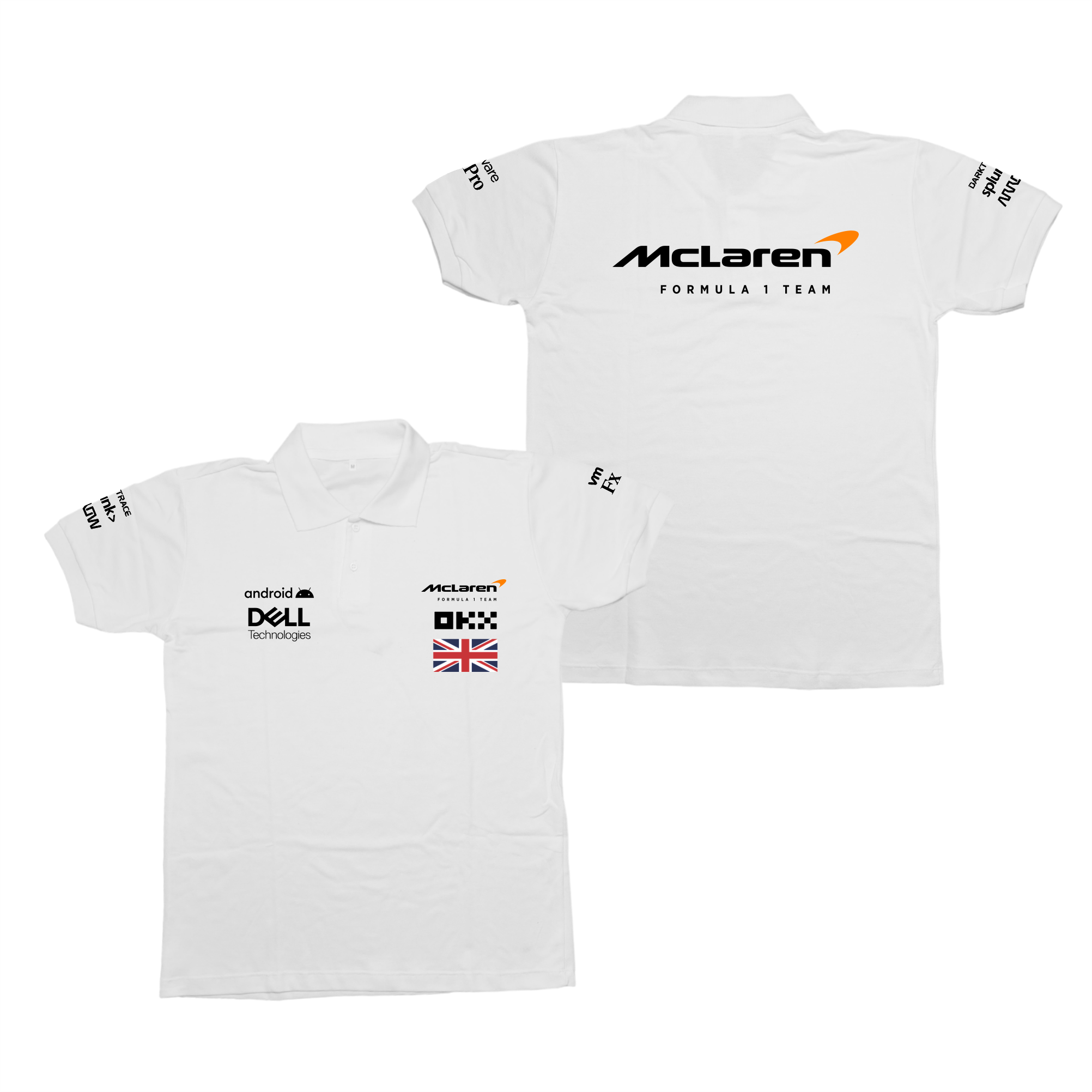 Camisa Polo Mclaren 2024 Branca