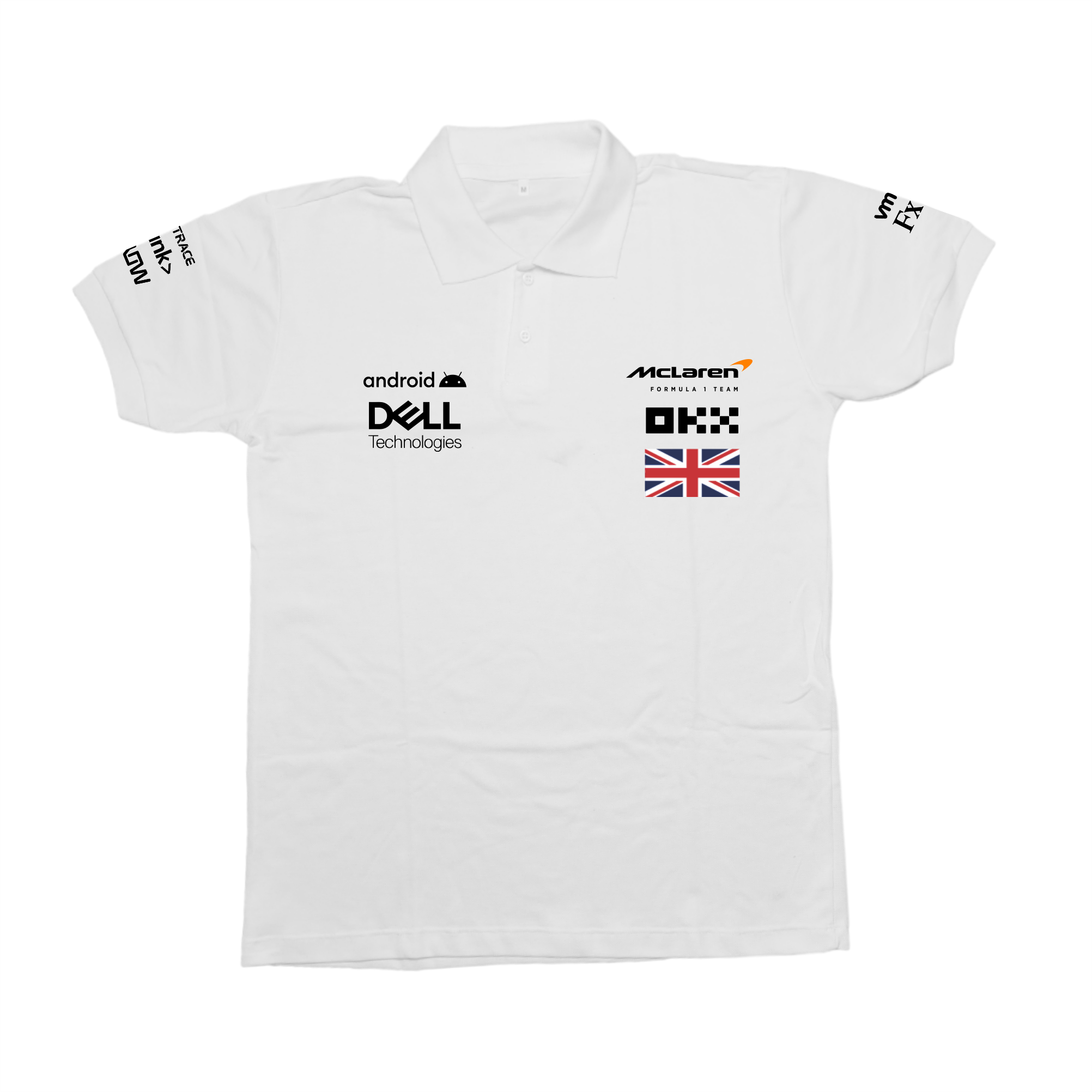 Camisa Polo Mclaren 2024 Branca