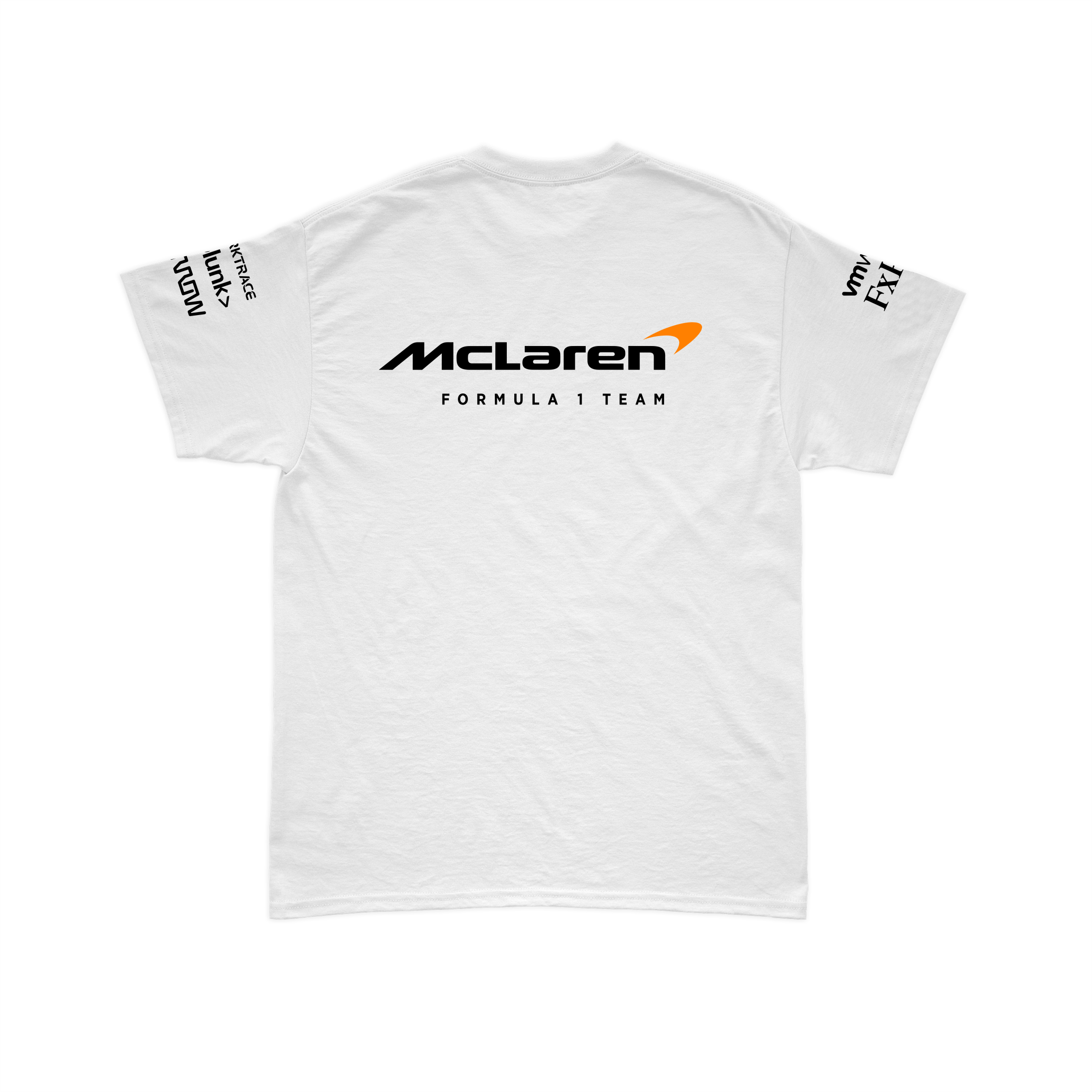 Camiseta Algodão Mclaren 2024 Branca