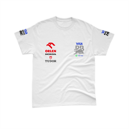 Camiseta Algodão Fernando Alonso Aston Martin 2024 Preta