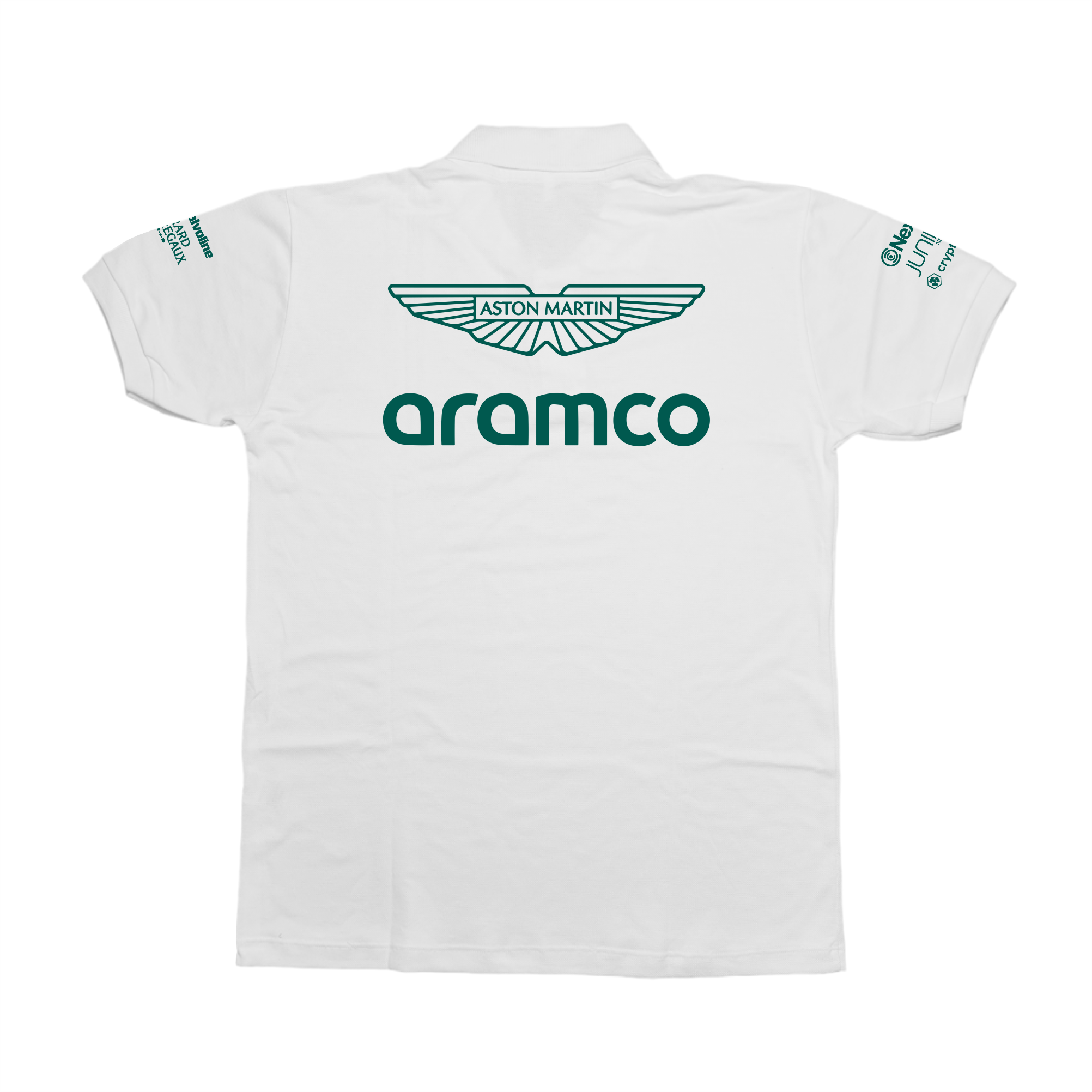 Camisa Polo Aston Martin 2024 Branca