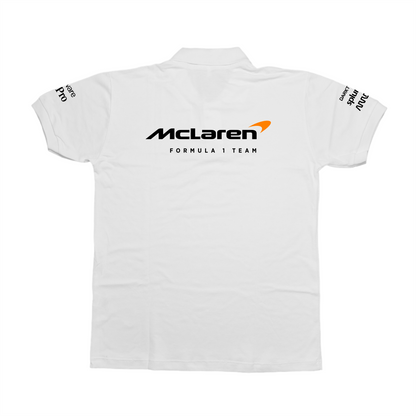 Camisa Polo Mclaren 2024 Branca