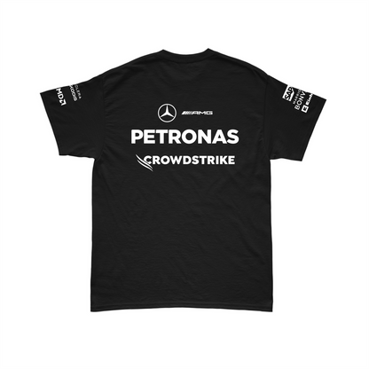 Camiseta Algodão Mercedes 2024 Preta