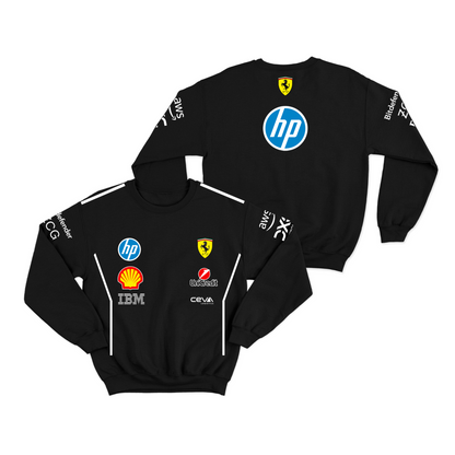 Moletom Ferrari 2025 Preto