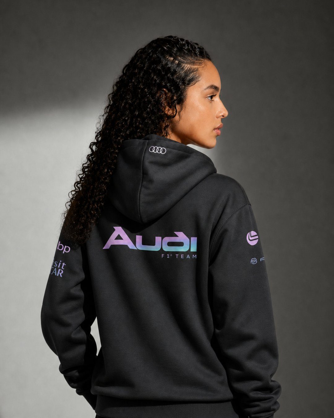 Moletom Canguru Audi F1 Team Edição Miami 2026