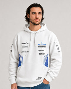 Moletom Canguru Carlos Sainz Williams F1 2026 Branco