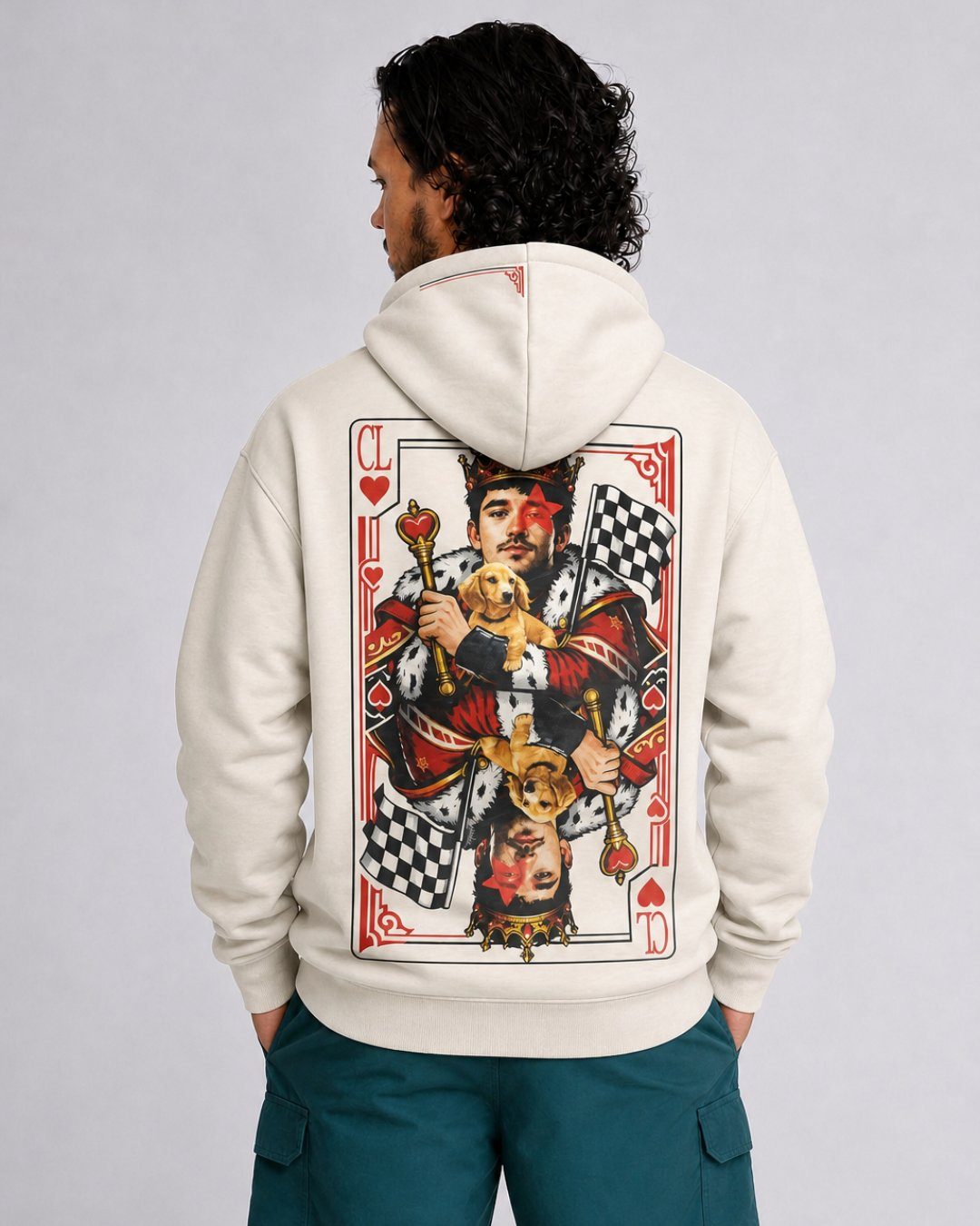 Moletom Canguru Charles Leclerc 2026 Off White