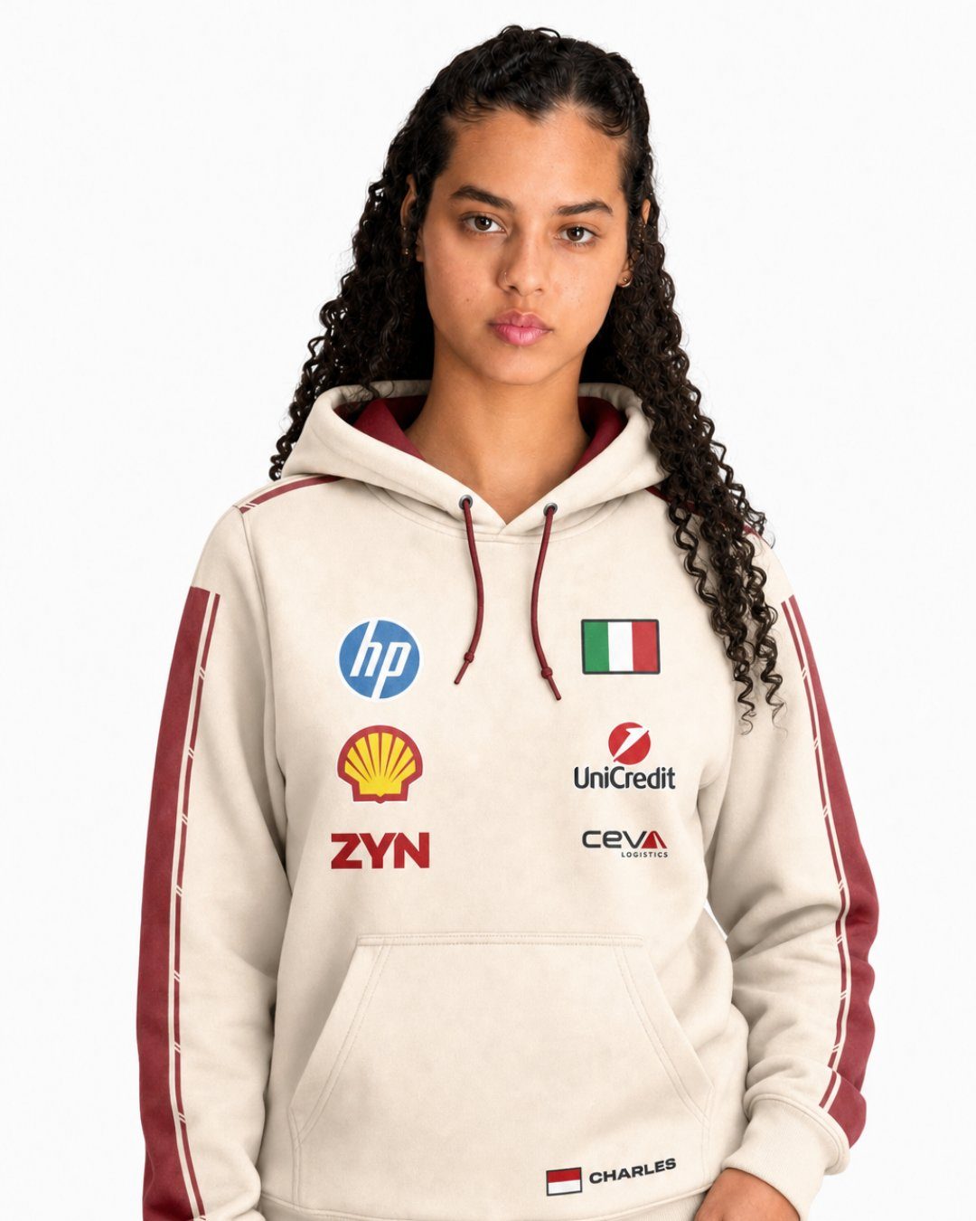 Moletom Canguru Charles Leclerc Mônaco Edition 2026