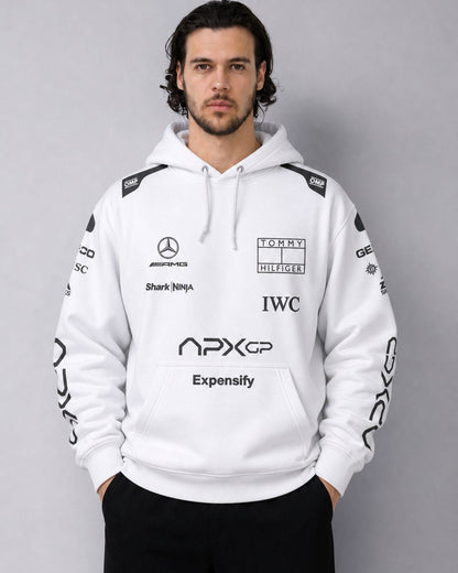 Moletom Canguru Filme F1 APXGP Branco