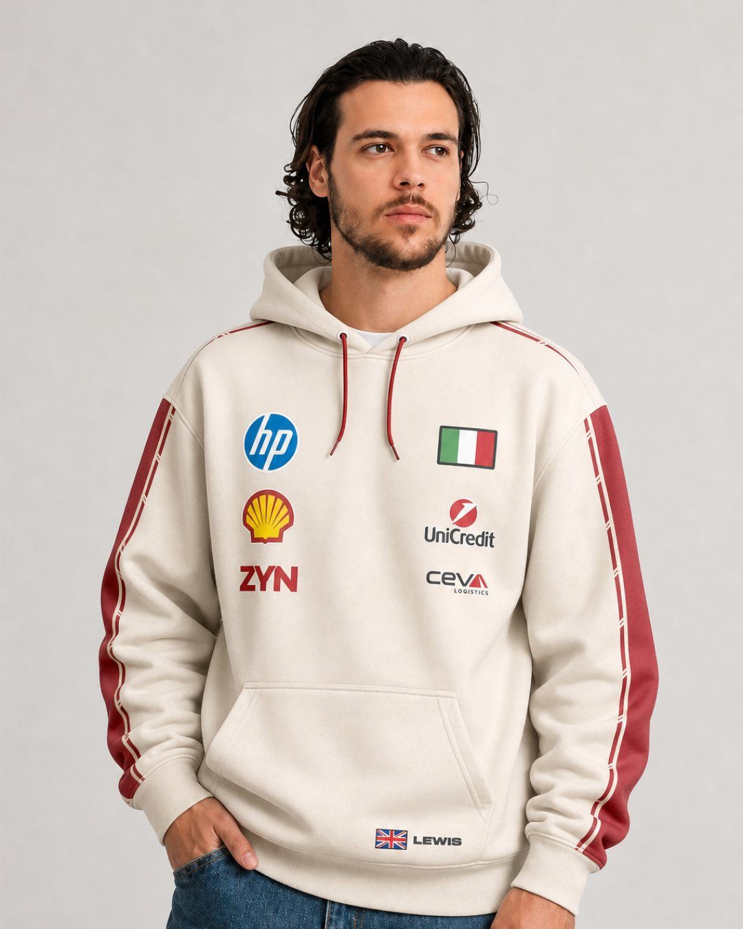 Moletom Canguru Lewis Hamilton Mônaco Edition 2026