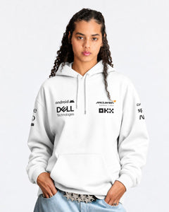 Moletom Canguru McLaren Branco 2024
