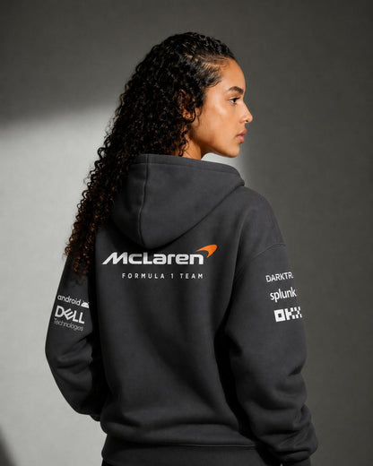 Moletom Canguru McLaren Preto 2024