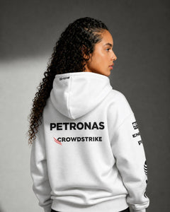 Moletom Canguru Mercedes 2025 Branco