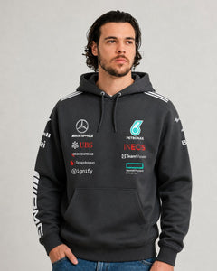 Moletom Canguru Mercedes 2025 Preto