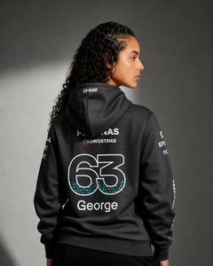 Moletom Canguru Mercedes George Russell 2025 Preto