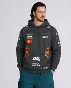 Moletom Canguru Oscar Piastri McLaren F1 2026 Preto