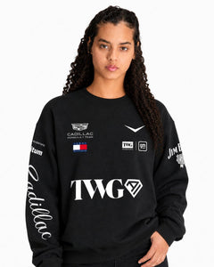 Moletom Careca Cadillac F1 Equipe Preto